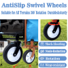 Minimeetall Strap Collapsible Foldable Wagon Cart with strapping system, Beach Wagon , Utility Cart