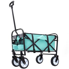 Minimeetall Strap Collapsible Foldable Wagon Cart with strapping system, Beach Wagon , Utility Cart